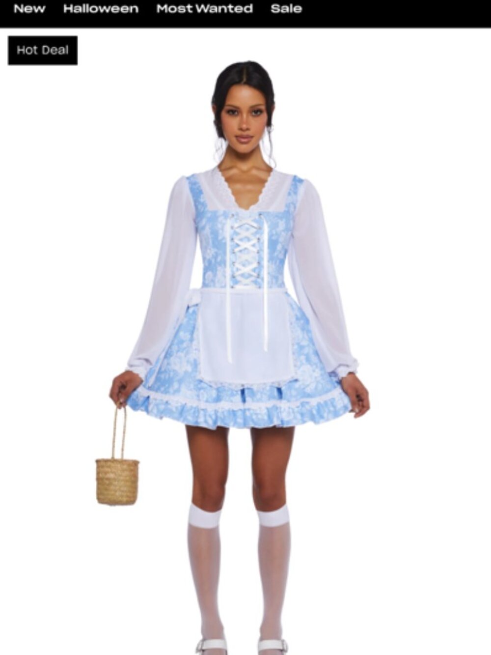 Princess Belle Sexy Womens Halloween Costume